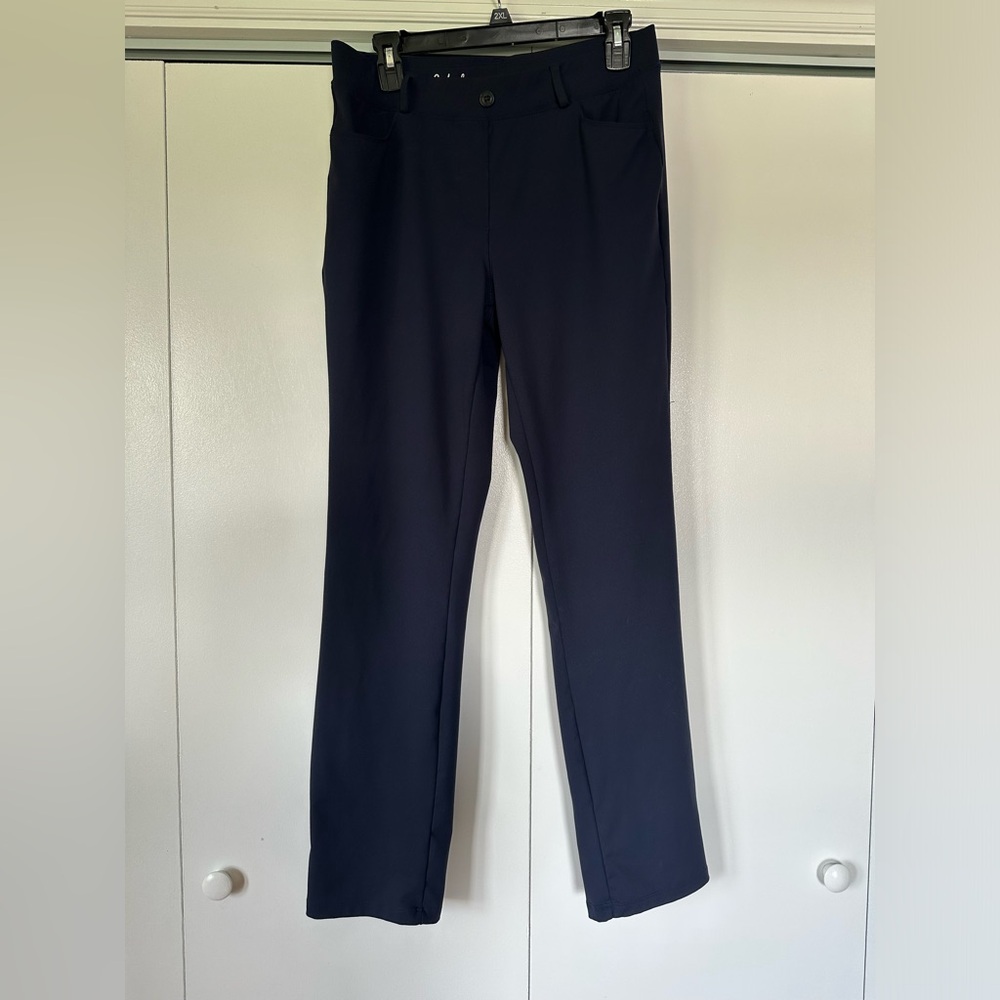 BALEAF Women's Yoga Dress Pants 31” Navy Bootcut